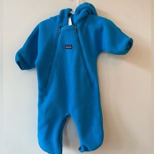 Patagonia fleece bunting sz 3mo